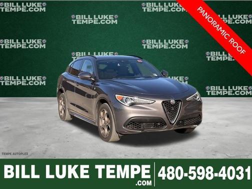 Vesuvio Gray Metallic 2023 Alfa Romeo Stelvio Ti