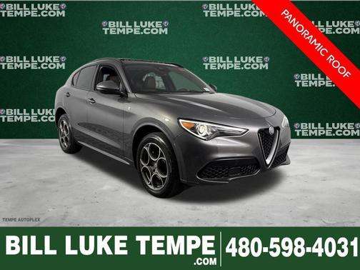 Vesuvio Gray Metallic 2023 Alfa Romeo Stelvio Ti