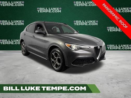 Vesuvio Gray Metallic 2023 Alfa Romeo Stelvio Ti