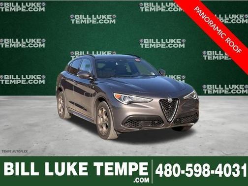 Vesuvio Gray Metallic 2023 Alfa Romeo Stelvio Ti