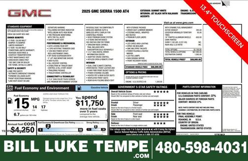 2025 GMC Sierra 1500 AT4