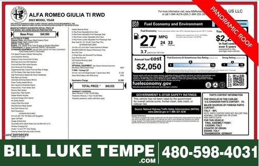 2023 Alfa Romeo Giulia Ti
