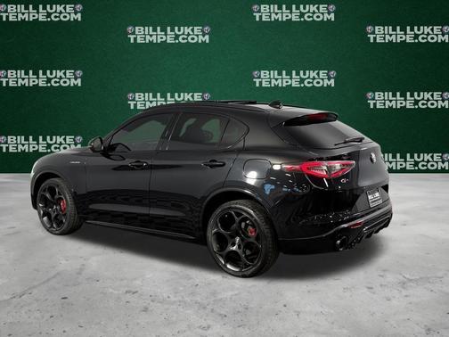 Vulcano Black Metallic 2024 Alfa Romeo Stelvio Veloce