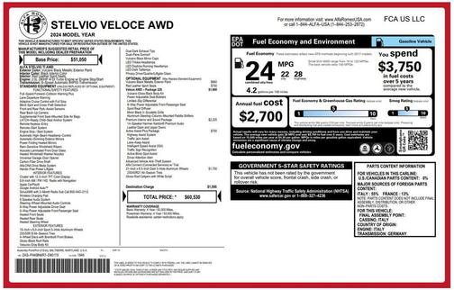 2024 Alfa Romeo Stelvio Veloce