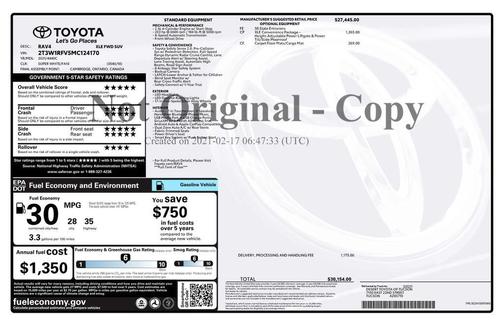 2021 Toyota RAV4 XLE