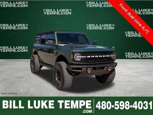 Eruption Green Metallic 2022 Ford Bronco Wildtrak
