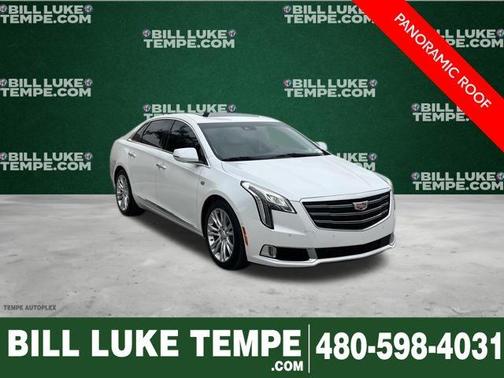Crystal White Tri-Coat 2018 Cadillac XTS Luxury