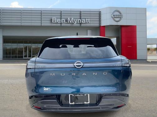 Aurora Blue Pearl Metallic/Super Black 2026 Nissan Murano Platinum