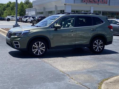 Jasper Green Metallic 2020 Subaru Forester Limited