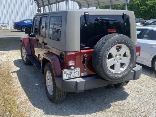 Red Rock Crystal Pearl 2007 Jeep Wrangler Unlimited Sahara