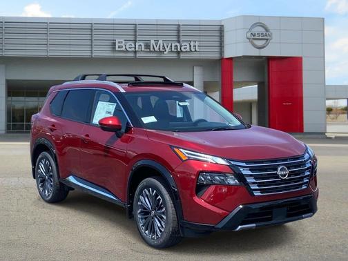Scarlet Ember Tintcoat 2026 Nissan Rogue Platinum