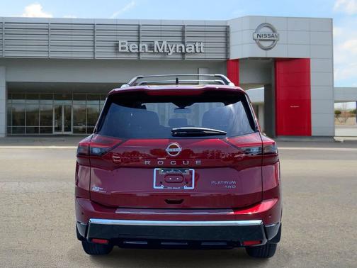 Scarlet Ember Tintcoat 2026 Nissan Rogue Platinum