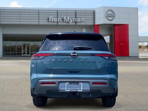 Baltic Teal/Super Black 2026 Nissan Pathfinder Platinum