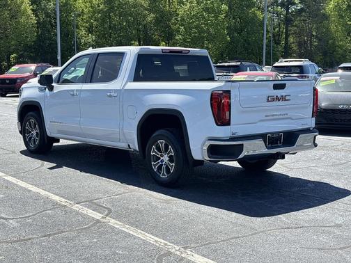 Summit White 2025 GMC Sierra 1500 SLT