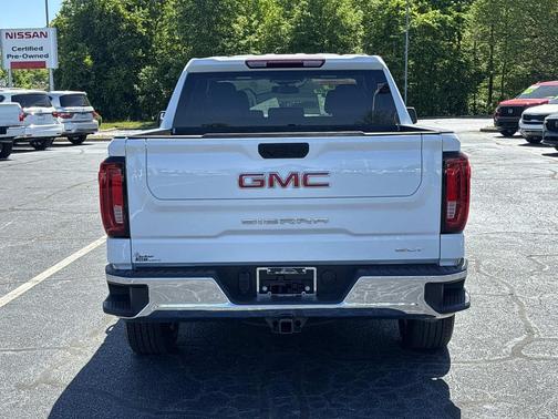 Summit White 2025 GMC Sierra 1500 SLT