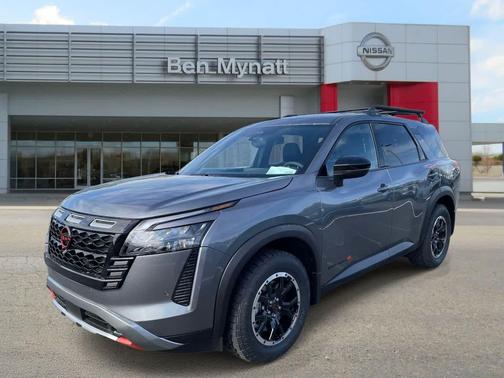 Gun Metallic 2026 Nissan Pathfinder Rock Creek