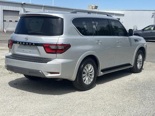 Brilliant Silver Metallic 2023 Nissan Armada SV 2WD