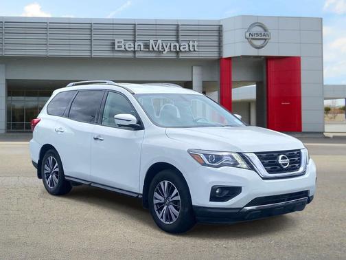 Glacier White 2017 Nissan Pathfinder SL