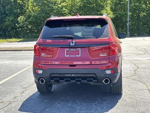 Radiant Red Metallic II 2023 Honda Passport AWD Elite