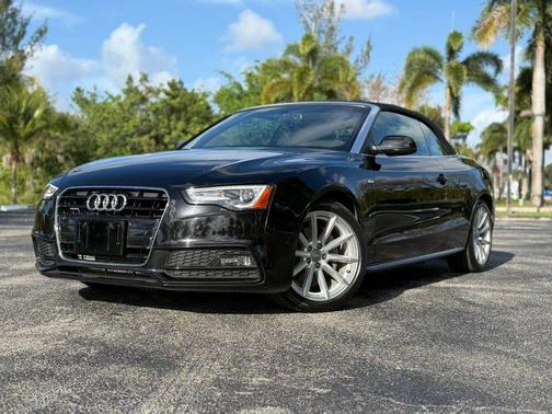 Black 2015 Audi A5 2.0T Premium Plus