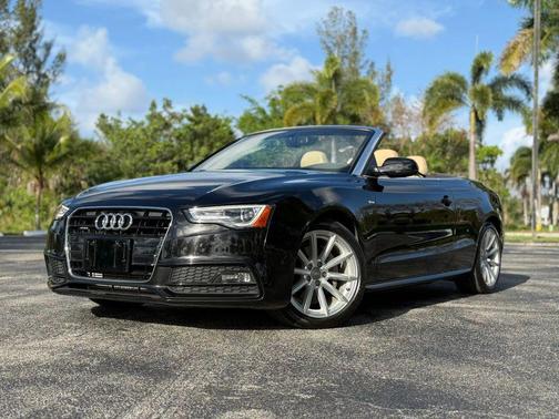 Black 2015 Audi A5 2.0T Premium Plus