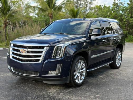 Dark Adriatic Blue Metallic 2019 Cadillac Escalade Luxury