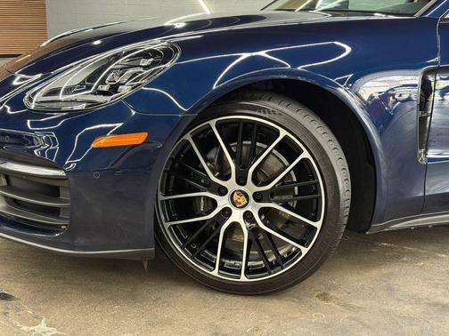 Blue 2021 Porsche Panamera Sedan 4D