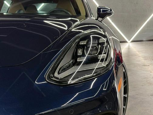 Blue 2021 Porsche Panamera Sedan 4D