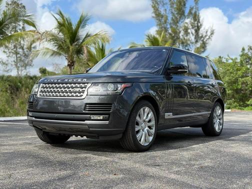 Gray 2016 Land Rover Range Rover 5.0L Supercharged