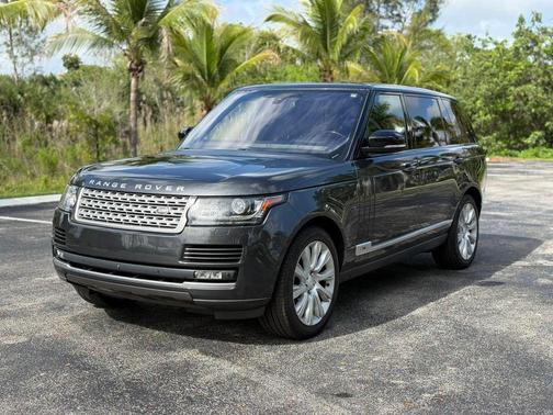 Gray 2016 Land Rover Range Rover 5.0L Supercharged