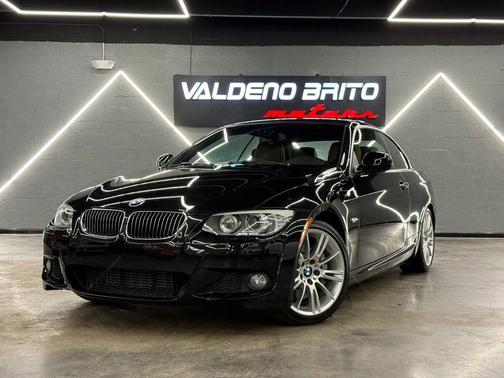Jet Black 2012 BMW 335 335i Convertible 2D