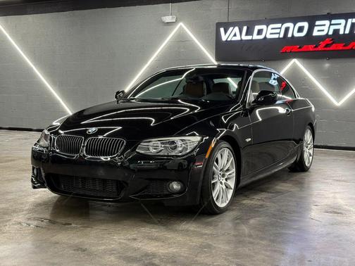 Jet Black 2012 BMW 335 335i Convertible 2D