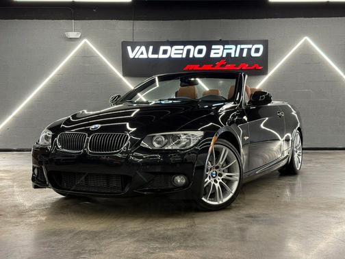 Jet Black 2012 BMW 335 335i Convertible 2D