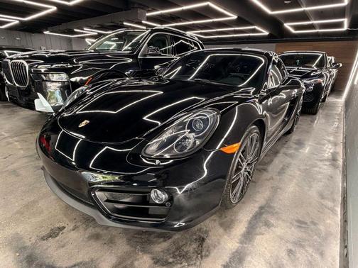 Black 2016 Porsche Cayman Coupe 2D