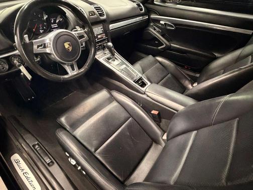 Black 2016 Porsche Cayman Coupe 2D