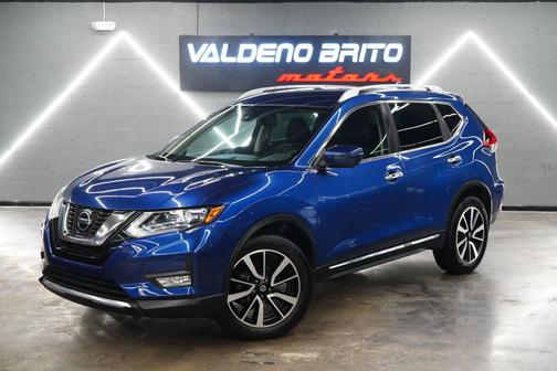 Caspian Blue Metallic 2019 Nissan Rogue SL