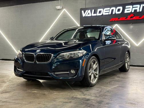 Blue 2016 BMW 228 228i Coupe 2D