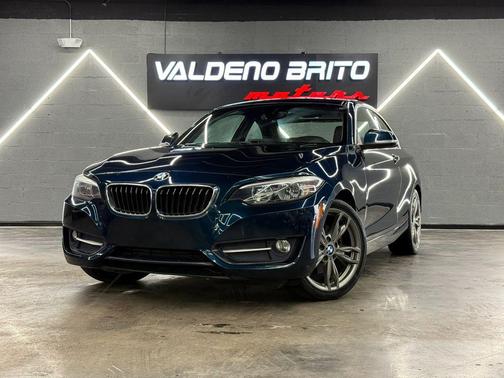Blue 2016 BMW 228 228i Coupe 2D