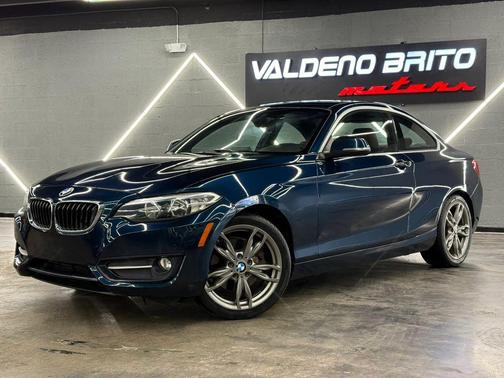 Blue 2016 BMW 228 228i Coupe 2D