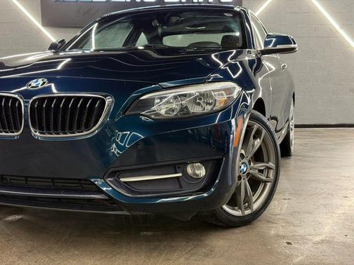 Blue 2016 BMW 228 228i Coupe 2D