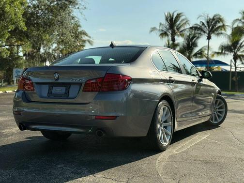 Gray 2014 BMW 535 535i Sedan 4D