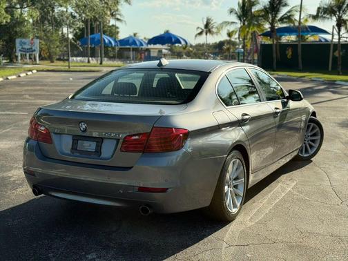 Gray 2014 BMW 535 535i Sedan 4D