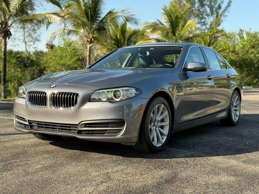 Gray 2014 BMW 535 535i Sedan 4D