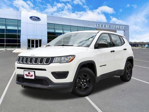 White Clearcoat 2018 Jeep Compass Sport