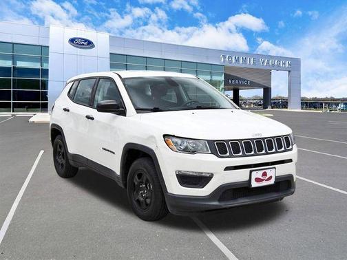 White Clearcoat 2018 Jeep Compass Sport