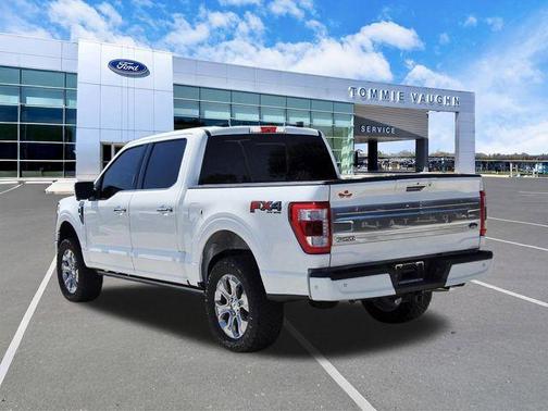 White Metallic 2022 Ford F-150 Platinum