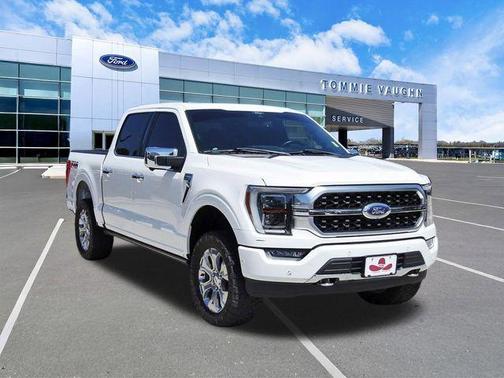 White Metallic 2022 Ford F-150 Platinum