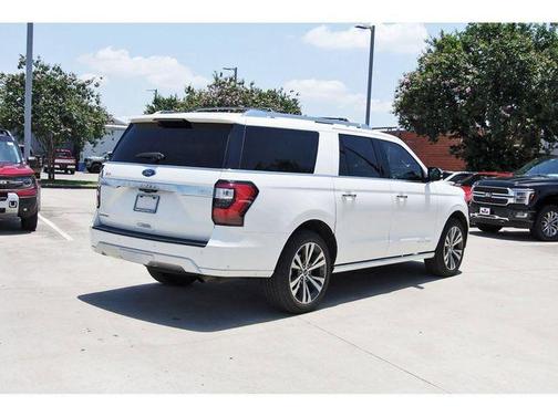 White Metallic 2021 Ford Expedition Max Platinum