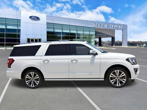 White Metallic 2021 Ford Expedition Max Platinum