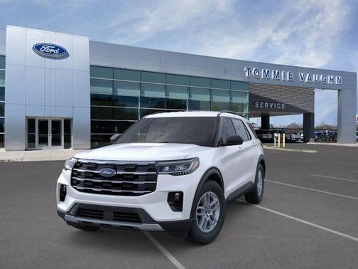 White Metallic 2026 Ford Explorer Active